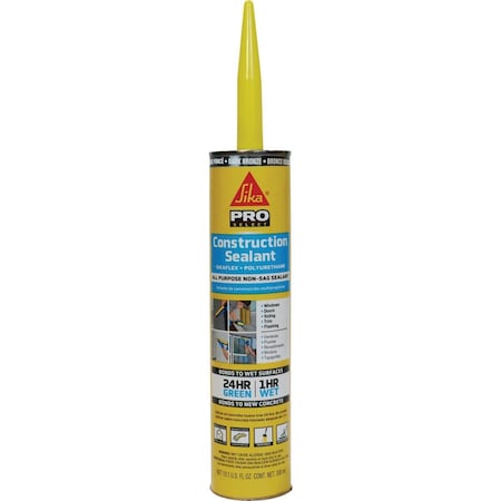 Sika Flex 10.1 Oz. Pro Select Construction Polyurethane Sealant Limestone 515308