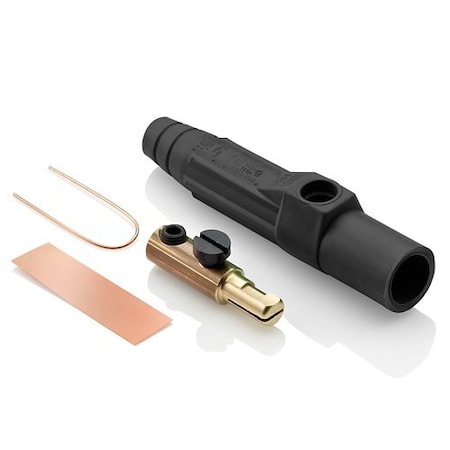 Leviton Single Pole Inline, 150 A, Male, Black 15D21-UE