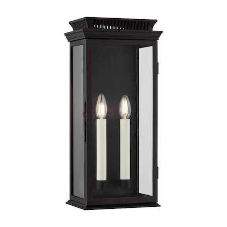 Troy Lighting Louie 2 Light Exterior 9 In. Forged Iron B2520-FOR