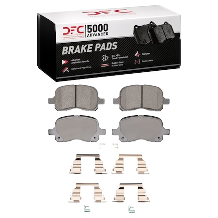 Dfc 5000 Advanced, Disc Brake Pad Set, 1551-0741-01