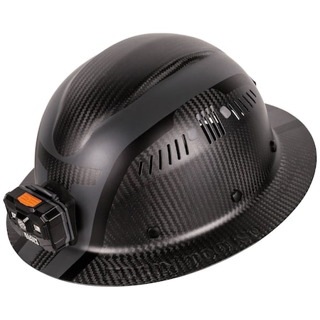 Klein Tools Klein Carbon Fiber Hat w/lamp, Spartan 60514