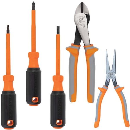 Klein Tools 1000V Insulated Tool Set, 5-Piece 9419R