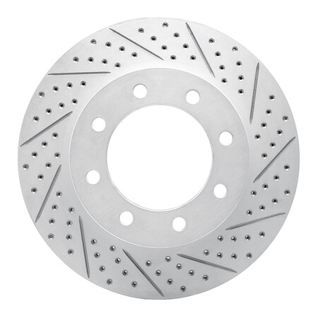 Dynamic Friction Co DFC Geoperformance Rotor - Drilled and Slotted 830-54223R