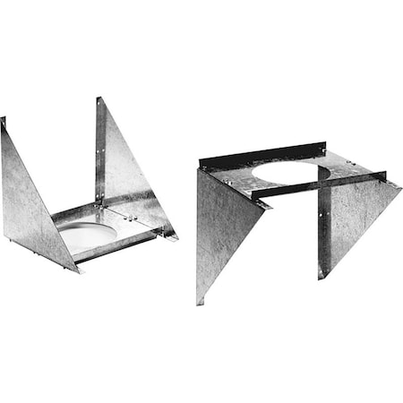 Ameri-Vent Support Chimney 3-Wall 6In 6HS-WS