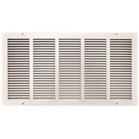 Tru Aire 24 in. x 12 in. White Stamped Return Air Grille 170 24X12