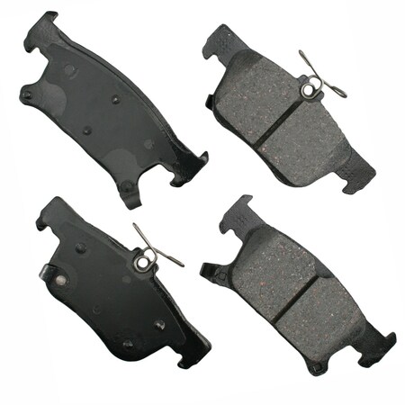 Akebono BRAKE PAD KIT ACT1923