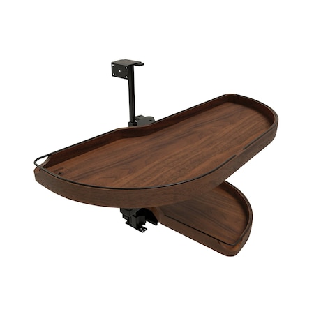 Rev-A-Shelf Girasolo Wood/Black Right 37-31/32"W Soft-Close Craftsman 487CC-WN-18-RMB