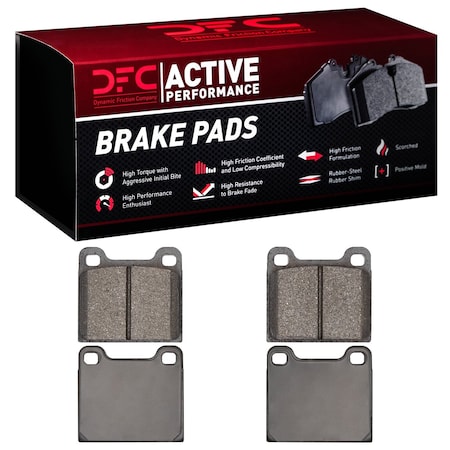 Dfc Active Performance, Disc Brake Pad Set,  1115-0031-00
