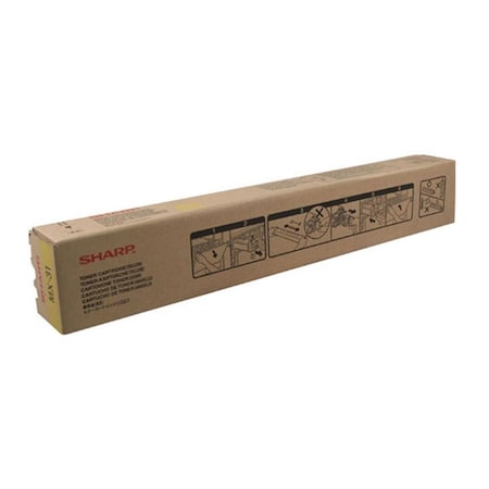 Sharp Br Mx-2600N - 1-Sd Yld Yellow Toner SHRMX31NTYA