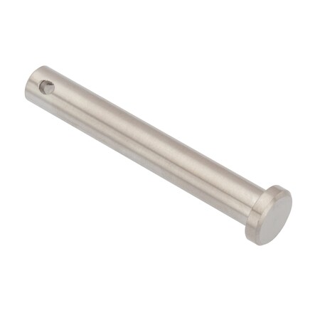Zoro Select Precision Clevis Pin, 1/4 in Dia, Stainless Steel, 1 PK PIN3021428