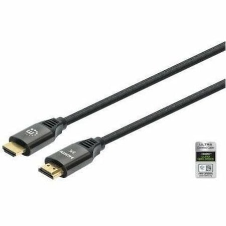 Manhattan 8K60HZ CERTIFIED ULTRA HIGH SPEED HDMI CABLE WITH ETHERNET 355957