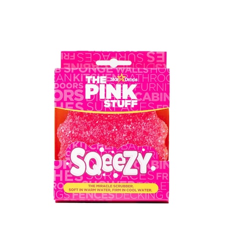 The Pink Stuff Sqeezy Scrubber Sponge 823772