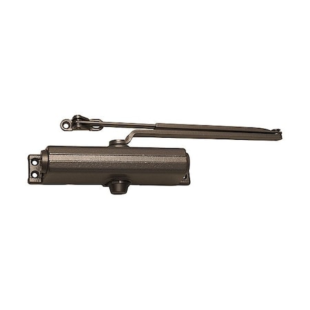 Lcn Door Closers, Non-Hold Open, Dark Bronze, Non-Handed 1261-REG 695