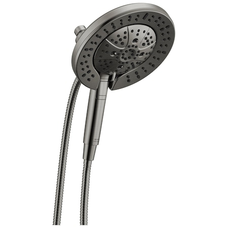 Delta Universal Showering Components 7-Setting In2Ition With Proclean In Lumicoat Black Stainless 58651-KS-PR