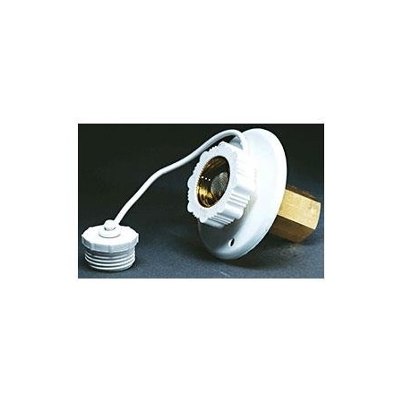 Aqua Pro Aqua Pro 27881; Fresh Water Inlet; 1/2 Inch Female; Surface Mount; Polar White; Packaged 27881