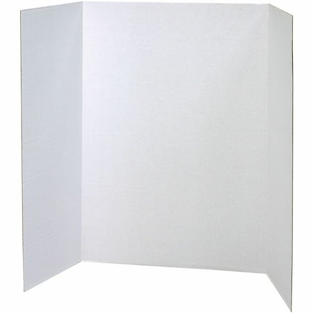 Pacon Presentation Boards, White, 4PK PAC37634