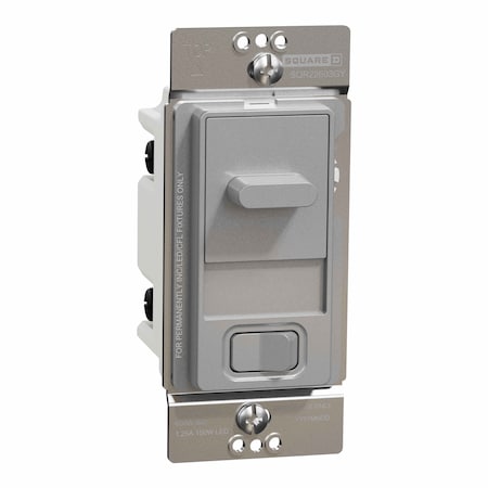Square D Dimmer, X Series, Slide, 500 W, Single Pole SQR22603GY
