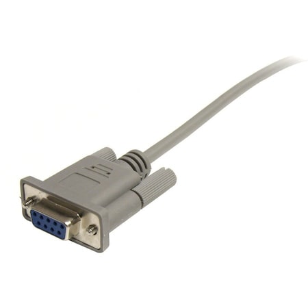 Startech.Com 25ft Cross Wired Serial Null Modem Cable SCNM9FF25