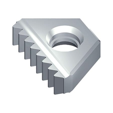 Vardex 3/8 in EX/IN 16 TPI PG Indexable Thread Milling Inserts Standard VK2 Grade 086-64343