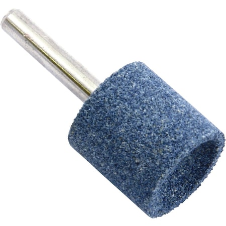 Forney Mounted Point Concave Top Cyl A38 1''x1'' Grinding Stone 60034