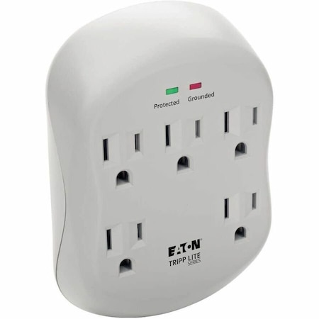Eaton Tripp Lite Series Protect It 5-Outlet Surge Protector, Direct Plug-In, 1080 Joules, 1-Line RJ11 SK5TEL-0