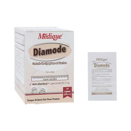 Medique Loperamide HCl Packets, 2mg, 24PK 47682020064
