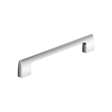 Amerock Riva 7-9/16 inch 192mm Center-to-Center Polished Chrome Cabinet Pull BP5548826