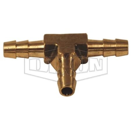 Dixon Tee Splicer, 1/4 in, Hose Barb, 72DegF 1790404CLF