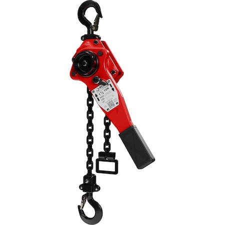 Bison Lifting Equipment One and a Half Ton Lever Hoist with Overload Protection LH15-OL