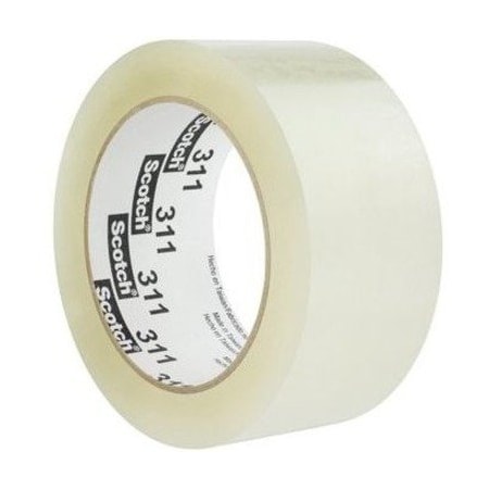 Scotch Acrylic Packing Tape, 2 mil, Tan, PK36 311+