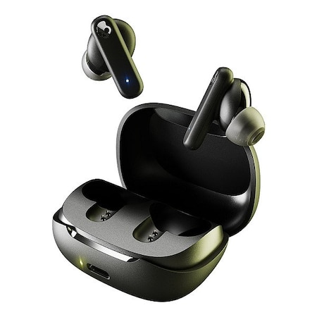 Skullcandy Inc. Earbuds, Wireless, Black S2TAWR740