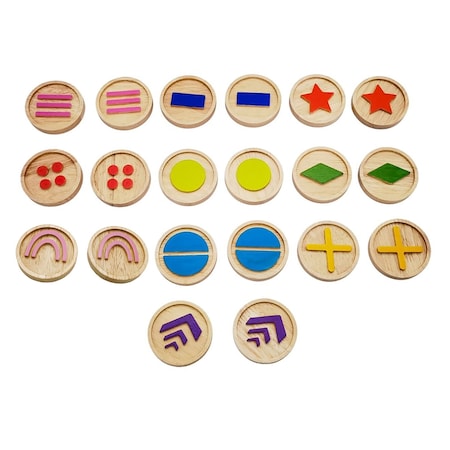 The Freckled Frog Let's Feel Tactile Disks FF3021