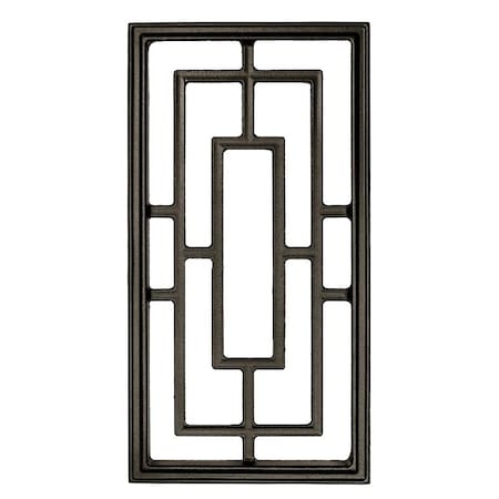 Nuvo Iron INSERT GATE RECT AL BLK 9X17IN ACW57