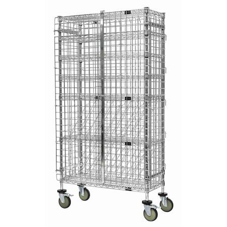 Quantum Storage Systems 24 X 36 X 74 4-TIER UNIVERSAL WIRE POLYMER DRYING RACK M2436W46DR