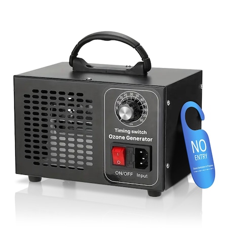 Edendirect 1615 sq. ft. Commercia Ozone Machine HEPA-Type Ozone Generator Odor Remover High Capacity in Black ZR-TCPCE5HAO