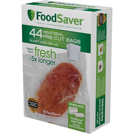 Foodsaver FoodSaver 1 qt Clear Vacuum Freezer Bags 44 pk FSFSBF0226NP