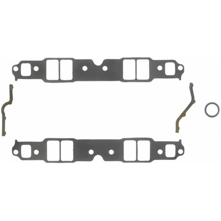 Bookazine 1267 0.120 in. Intake Manifold Gasket with Large Race Port for Small Block Chevrolet 1957-1967 V8 TI3608082