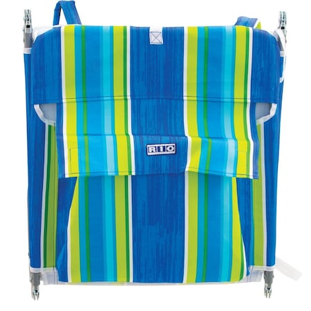 Rio Brands Beach Multiple-Position Steel Folding Backpack Lounger BPL-220613PK4