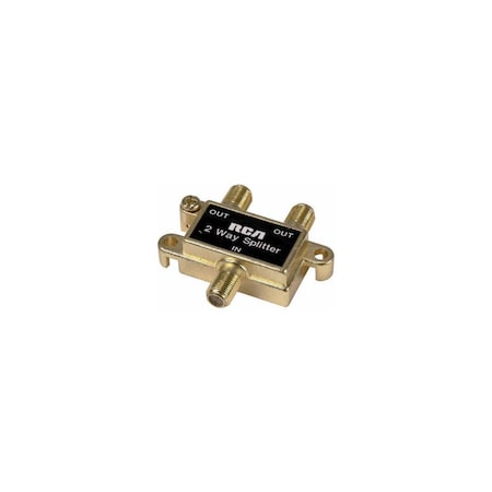 Audiovox 2-Way Coaxial Cable Splitter VH47R