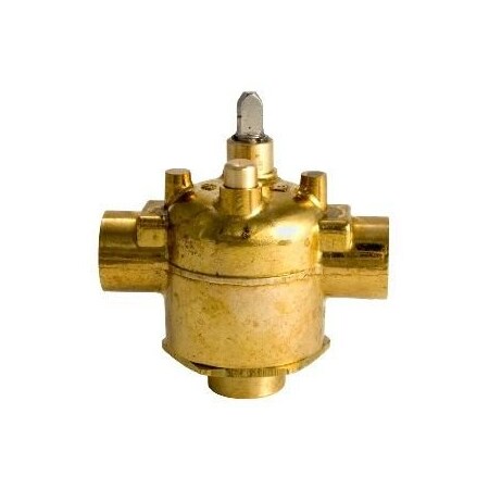 Schneider Electric VB: 1/2 in. 3W Mix/Div. Zone. SWT. BR. 1.5 cv. Erie PopTop. No Steam VT3211