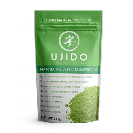 Ujido 4 oz Green Matcha Tea, Pack of 8, 8PK 288131