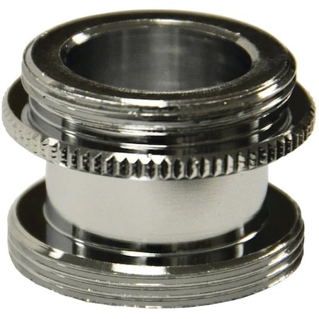Danco Aerator Adapter, 151627 x 556427 in, Male, Brass, Chrome Plated 10517