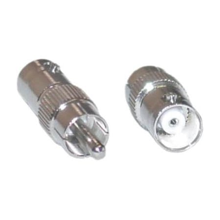 Cable Wholesale CableWholesale 30X2-03100 BNC to RCA Adaptor - 1 x BNC Video Female - 1 x RCA Video Male 30X2-03100