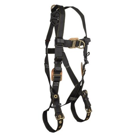 Falltech 8087DFD Fall Protection Harness, M, 425 lb, Quick-Connect Chest/ Tongue Leg Straps 8087DFDM