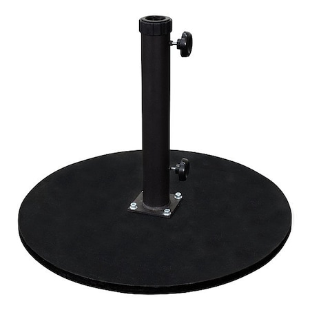 California Umbrella Umbrella Base, Black, Steel CRLY903-BLACK