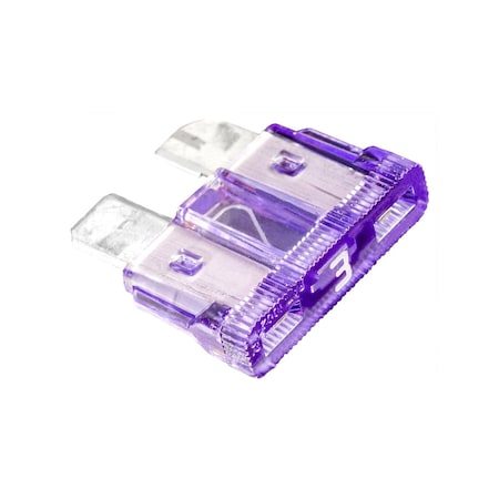 Auveco Atc Fuse 3 Amp-Violet, 5PK  12534