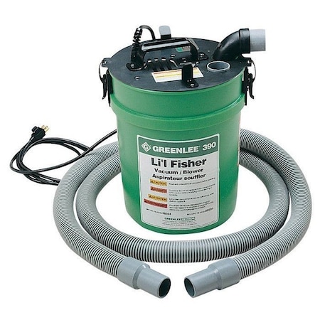 Greenlee Vacuum/Blower Power Fishing System, 5 gal 390