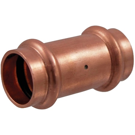 Nibco 3/4'' x 3/4'' Press Copper Coupling with Stop 9001250PCU