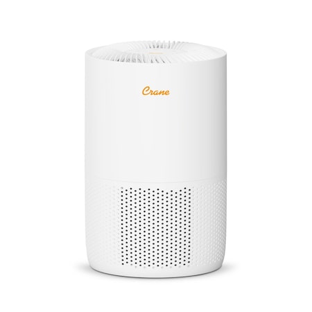 Crane Usa True HEPA Air Purifiers for Home, Up To 300 Sq Ft, with Sleep Timer, Child Lock EE-5077