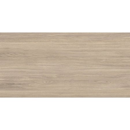 Apollo Tile Bois 24x48 Natural Wood Porcelain Large Format Fluted Wall Tile (15.55 sq ft/case), 2PK ZENEIDEWOD2448